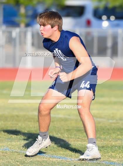 Thumbnail 3 in Northwest Christian vs. American Leadership Academy - Gilbert North (Cactus Duel Out West 7-on-7 Tournament) photogallery.