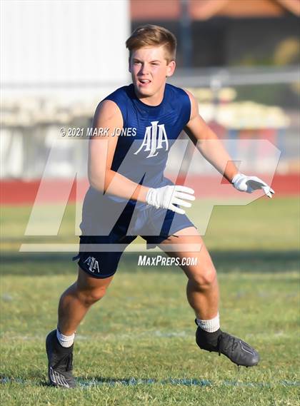 Thumbnail 2 in Northwest Christian vs. American Leadership Academy - Gilbert North (Cactus Duel Out West 7-on-7 Tournament) photogallery.