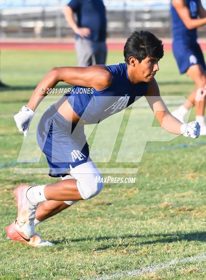 Thumbnail 2 in Northwest Christian vs. American Leadership Academy - Gilbert North (Cactus Duel Out West 7-on-7 Tournament) photogallery.