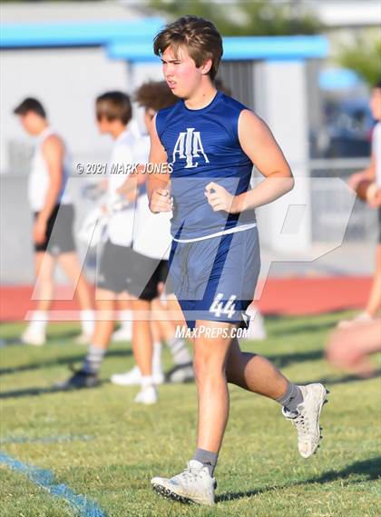 Thumbnail 2 in Northwest Christian vs. American Leadership Academy - Gilbert North (Cactus Duel Out West 7-on-7 Tournament) photogallery.