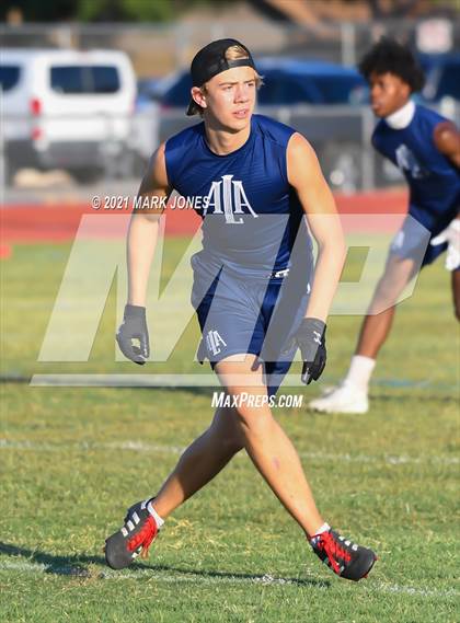 Thumbnail 1 in Northwest Christian vs. American Leadership Academy - Gilbert North (Cactus Duel Out West 7-on-7 Tournament) photogallery.