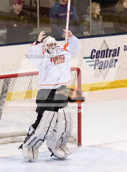 Thumbnail 2 in Kimball Union Academy vs Salisbury School (NEPSAC Elite 8 Final) photogallery.