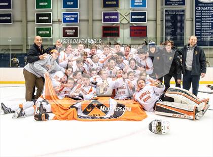 Thumbnail 3 in Kimball Union Academy vs Salisbury School (NEPSAC Elite 8 Final) photogallery.