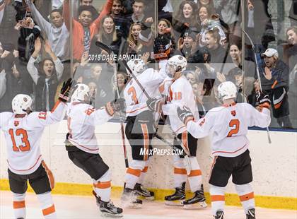 Thumbnail 2 in Kimball Union Academy vs Salisbury School (NEPSAC Elite 8 Final) photogallery.