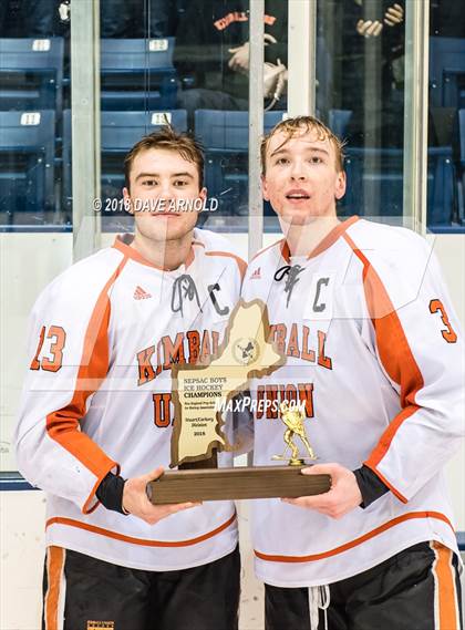 Thumbnail 1 in Kimball Union Academy vs Salisbury School (NEPSAC Elite 8 Final) photogallery.