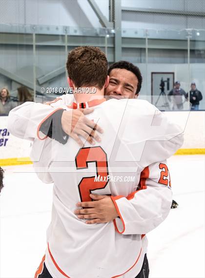 Thumbnail 1 in Kimball Union Academy vs Salisbury School (NEPSAC Elite 8 Final) photogallery.