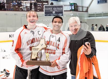 Thumbnail 2 in Kimball Union Academy vs Salisbury School (NEPSAC Elite 8 Final) photogallery.