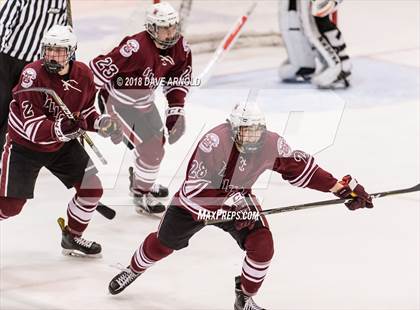 Thumbnail 3 in Kimball Union Academy vs Salisbury School (NEPSAC Elite 8 Final) photogallery.