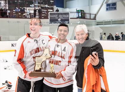 Thumbnail 1 in Kimball Union Academy vs Salisbury School (NEPSAC Elite 8 Final) photogallery.