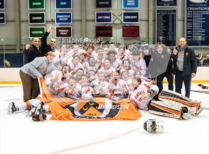 Thumbnail 1 in Kimball Union Academy vs Salisbury School (NEPSAC Elite 8 Final) photogallery.