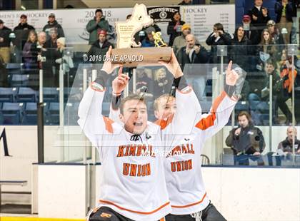 Thumbnail 1 in Kimball Union Academy vs Salisbury School (NEPSAC Elite 8 Final) photogallery.