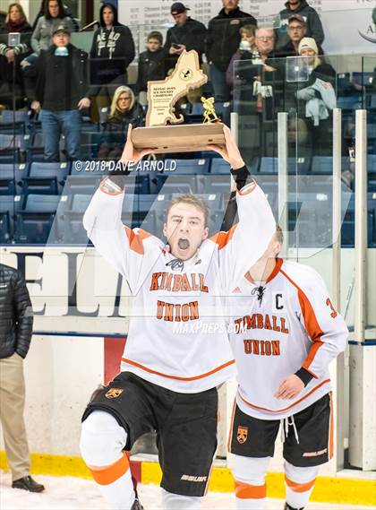 Thumbnail 1 in Kimball Union Academy vs Salisbury School (NEPSAC Elite 8 Final) photogallery.