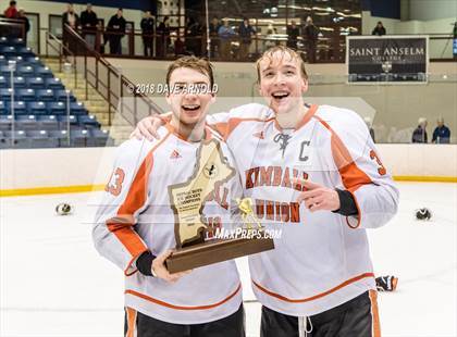 Thumbnail 1 in Kimball Union Academy vs Salisbury School (NEPSAC Elite 8 Final) photogallery.