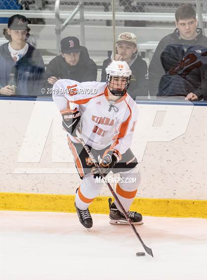 Thumbnail 1 in Kimball Union Academy vs Salisbury School (NEPSAC Elite 8 Final) photogallery.