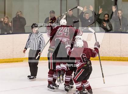 Thumbnail 2 in Kimball Union Academy vs Salisbury School (NEPSAC Elite 8 Final) photogallery.