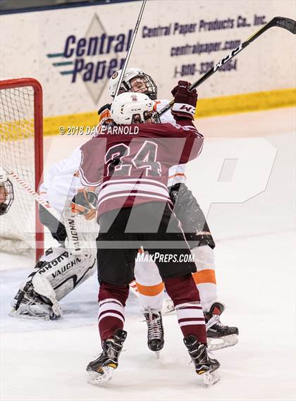 Thumbnail 3 in Kimball Union Academy vs Salisbury School (NEPSAC Elite 8 Final) photogallery.
