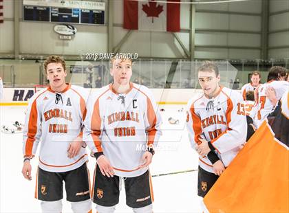 Thumbnail 1 in Kimball Union Academy vs Salisbury School (NEPSAC Elite 8 Final) photogallery.