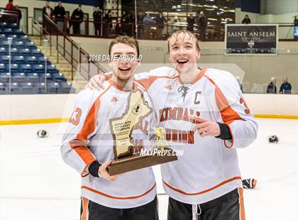 Thumbnail 2 in Kimball Union Academy vs Salisbury School (NEPSAC Elite 8 Final) photogallery.