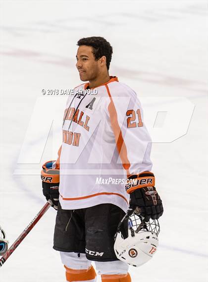 Thumbnail 1 in Kimball Union Academy vs Salisbury School (NEPSAC Elite 8 Final) photogallery.