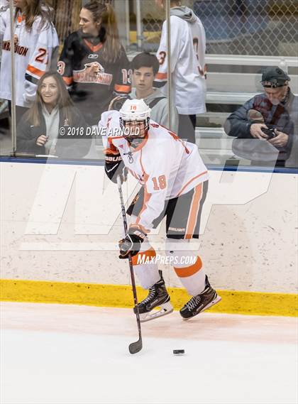Thumbnail 2 in Kimball Union Academy vs Salisbury School (NEPSAC Elite 8 Final) photogallery.