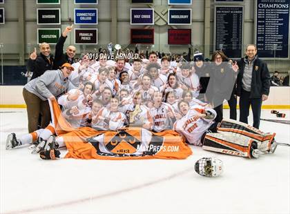 Thumbnail 2 in Kimball Union Academy vs Salisbury School (NEPSAC Elite 8 Final) photogallery.