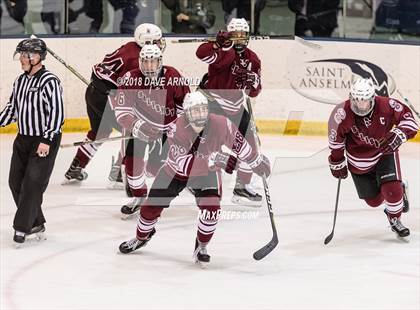 Thumbnail 2 in Kimball Union Academy vs Salisbury School (NEPSAC Elite 8 Final) photogallery.