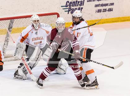 Thumbnail 1 in Kimball Union Academy vs Salisbury School (NEPSAC Elite 8 Final) photogallery.