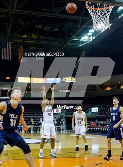 Thumbnail 3 in Winslow vs. Pusch Ridge Christian Academy (AIA 3A Quarterfinal) photogallery.