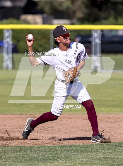 Thumbnail 3 in Mendota @ Fresno Christian (CIF CS Division 6 Semifinal Playoff Game) photogallery.