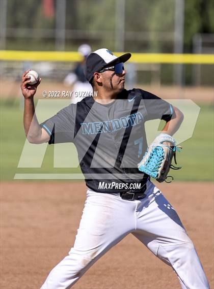 Thumbnail 3 in Mendota @ Fresno Christian (CIF CS Division 6 Semifinal Playoff Game) photogallery.