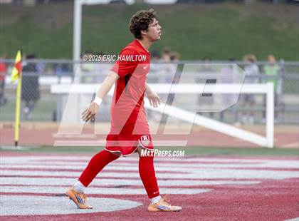 Thumbnail 2 in Banning vs Redondo Union (South's Boys Varsity Soccer Tournament) photogallery.