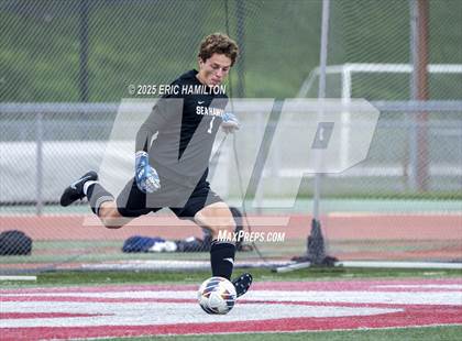 Thumbnail 1 in Banning vs Redondo Union (South's Boys Varsity Soccer Tournament) photogallery.