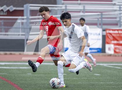 Thumbnail 1 in Banning vs Redondo Union (South's Boys Varsity Soccer Tournament) photogallery.
