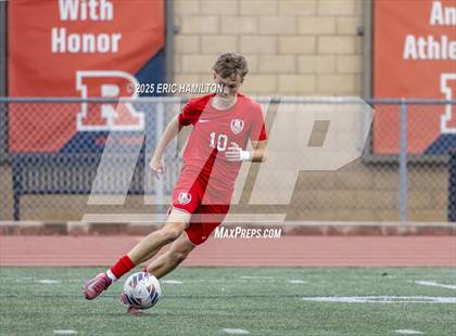 Thumbnail 2 in Banning vs Redondo Union (South's Boys Varsity Soccer Tournament) photogallery.