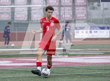 Thumbnail 1 in Banning vs Redondo Union (South's Boys Varsity Soccer Tournament) photogallery.