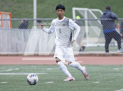 Thumbnail 1 in Banning vs Redondo Union (South's Boys Varsity Soccer Tournament) photogallery.