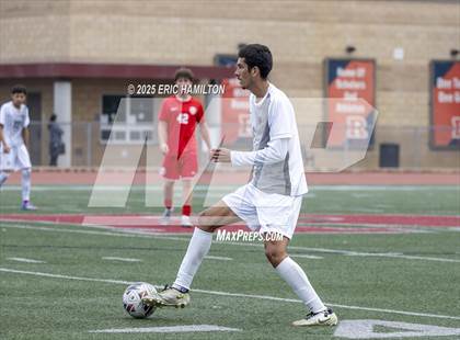 Thumbnail 2 in Banning vs Redondo Union (South's Boys Varsity Soccer Tournament) photogallery.