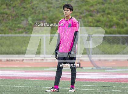 Thumbnail 3 in Banning vs Redondo Union (South's Boys Varsity Soccer Tournament) photogallery.