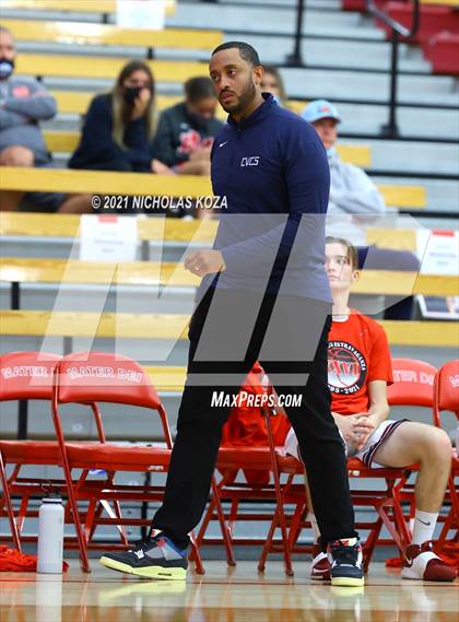 Thumbnail 2 in Capistrano Valley Christian vs. Mater Dei (Mater Dei Extravaganza) photogallery.