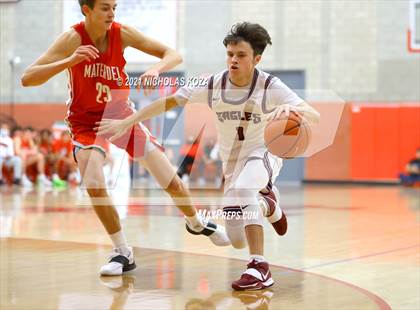 Thumbnail 2 in Capistrano Valley Christian vs. Mater Dei (Mater Dei Extravaganza) photogallery.