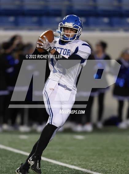 Thumbnail 3 in Rector @ Izard County (AHSAA 8 Man Final) photogallery.