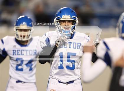 Thumbnail 3 in Rector @ Izard County (AHSAA 8 Man Final) photogallery.