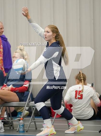 Thumbnail 2 in North Branch vs. West Bloomfield (Beast of the East) photogallery.