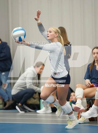 Thumbnail 2 in North Branch vs. West Bloomfield (Beast of the East) photogallery.