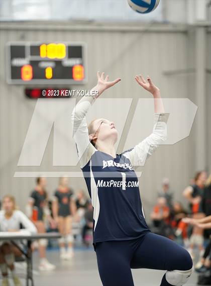 Thumbnail 3 in North Branch vs. West Bloomfield (Beast of the East) photogallery.