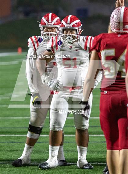 Thumbnail 2 in Orange Lutheran vs. Mater Dei  photogallery.