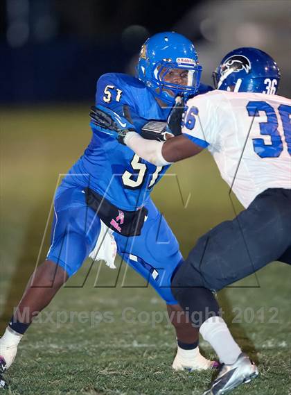 Thumbnail 1 in Largo vs. Armwood (FHSAA 6A Playoffs) photogallery.