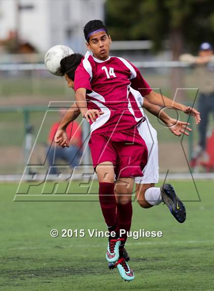 Thumbnail 2 in University Prep @ New Community Jewish (CIF SS Playoffs) photogallery.