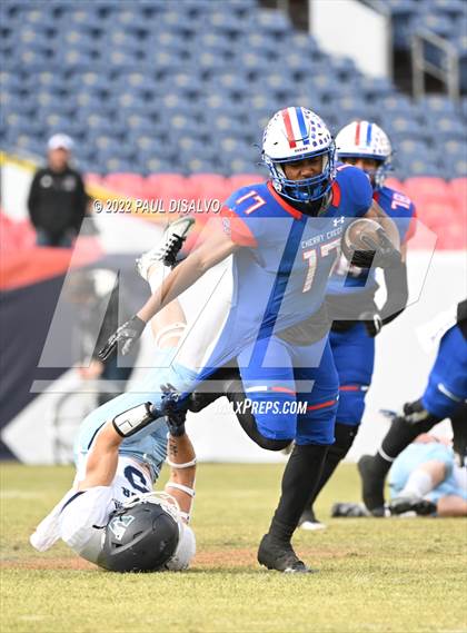 Thumbnail 2 in Cherry Creek vs. Valor Christian (CHSAA 5A State Final) photogallery.