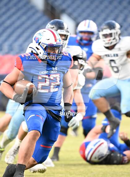 Thumbnail 2 in Cherry Creek vs. Valor Christian (CHSAA 5A State Final) photogallery.